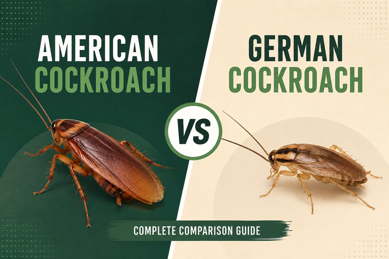 American vs German Cockroaches The Key Differences You Need to Know