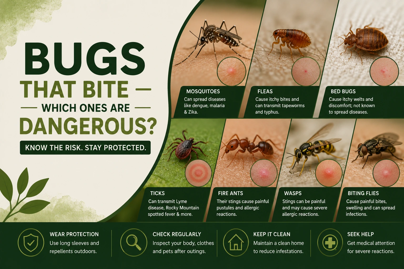 Bugs That Bite — Which Ones Are Dangerous?