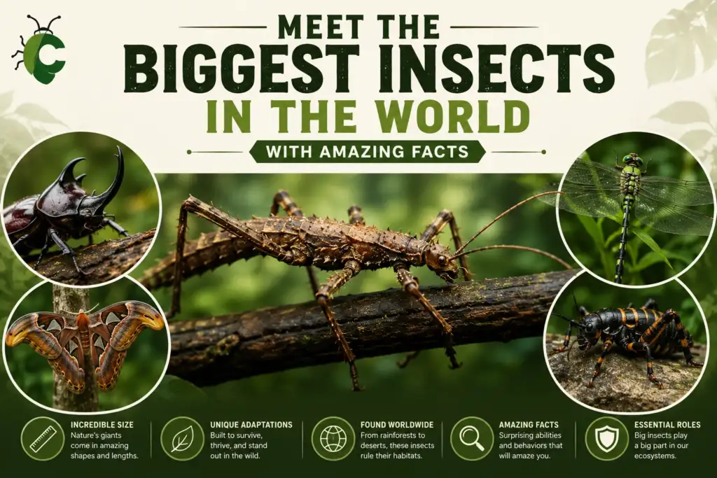 Meet the Biggest Insects in the World With Amazing Facts