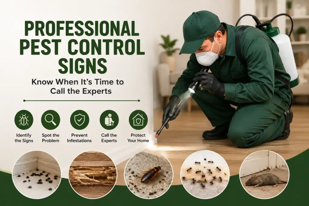 When Should You Call a Professional Pest Control Service 10 Clear Signs